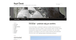 Desktop Screenshot of napisclanek.cz